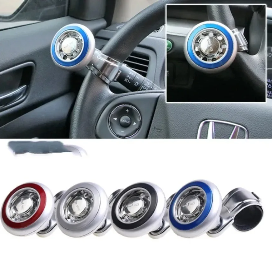 New 360 Steering Wheel Knob Ball Auto Spinner Knob Car Steeringbooster Silicone Power Steering Handle Ball Booster Strengthener