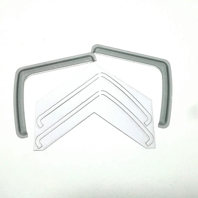 2pcs Plastic Window Weather Shield Decorate for 1/14 Tamiya RC Truck Car MAN TGX 540 56325 56346 Diy Parts