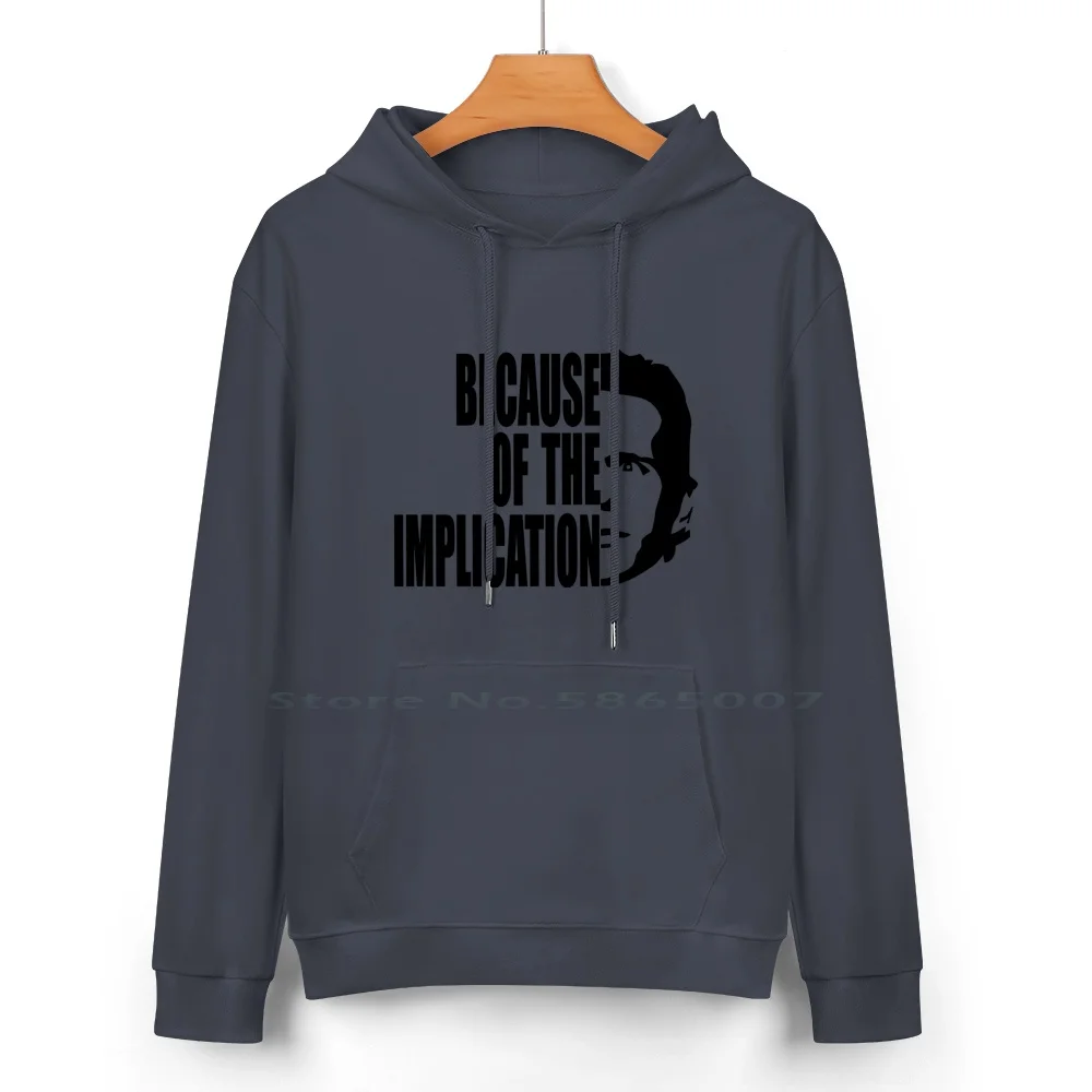 The Implication-( Black ) Pure Cotton Hoodie Sweater 24 Colors Its Always Sunny In Philadelphia Iasip Alwayssunny Funny Frank