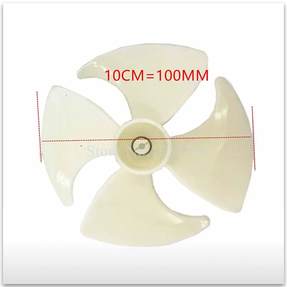 

2pcs/lot for new Refrigerator cooling motor fan Plastic air blade 10CM for fan motor yzf-1-6.5-r