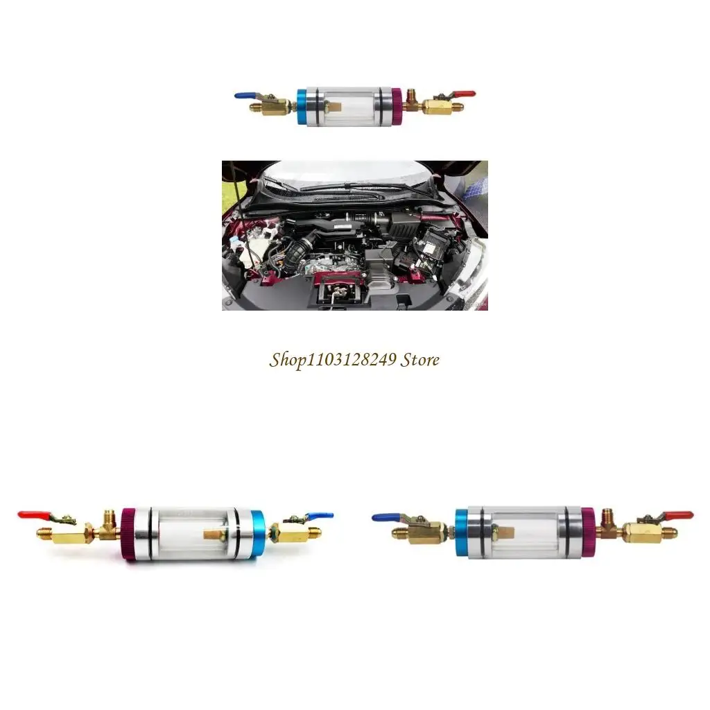 

N5KD Car Air Conditioning R134 Refrigeration Injection System Includes Pressure Gauge