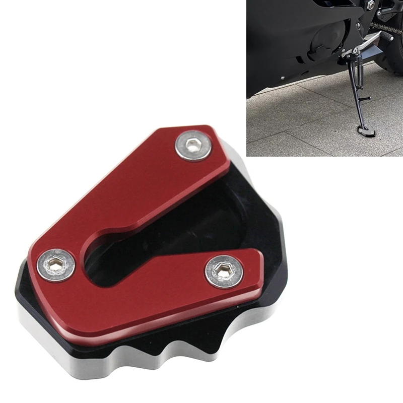 Motorcycle Side Bracket Extension Pad Enlarge Foot Support Pad Frame Suitable For Yamaha YZF-R6 2020-2021