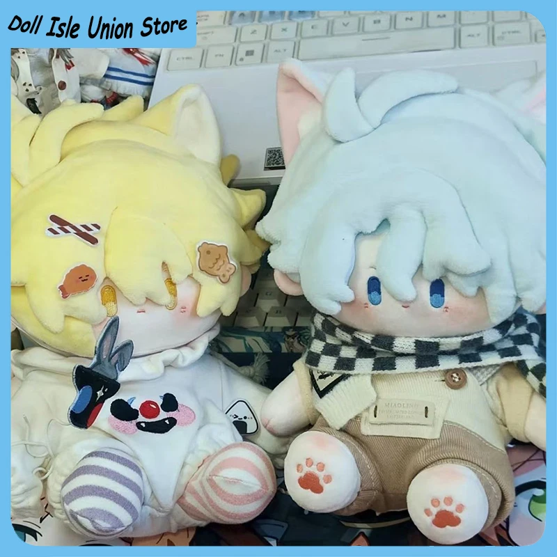 لعبة هونكاي: ستار السكك الحديدية 20 سنتيمتر Khaslana Phainon لطيف أفخم وسيم القطن دمية دمية محشوة تأثيري فستان بلوشي دمية