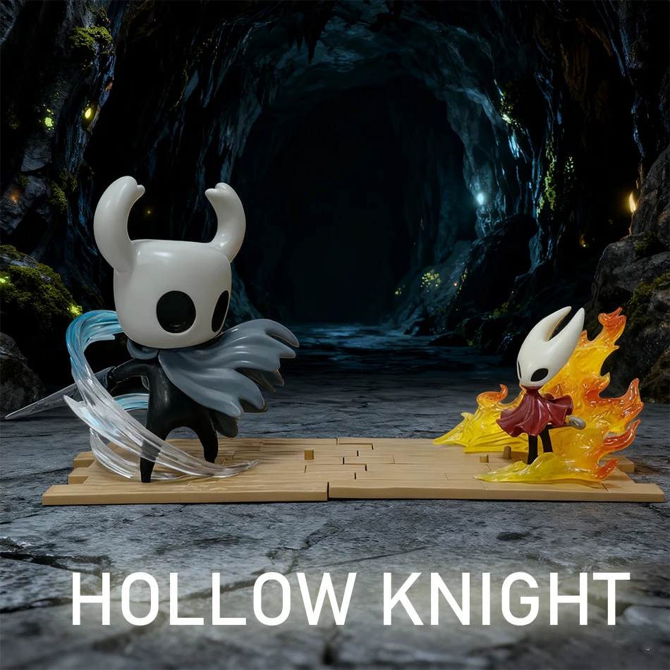 In Voorraad Hollow Knight Anime Figuur Game Desktop Anime Beeldje Action Figure Model PVC Decoratie Ornament Collectible Gift