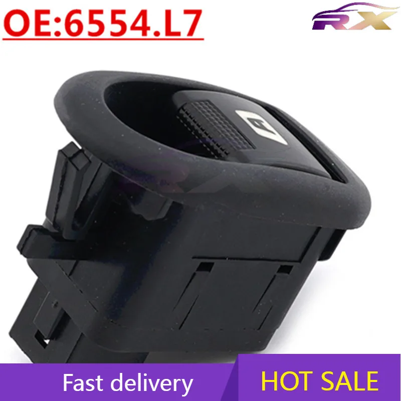 

OEM:6554.L7 Power Window Master Control Switch For Peugeot 1007 /Citroen C2