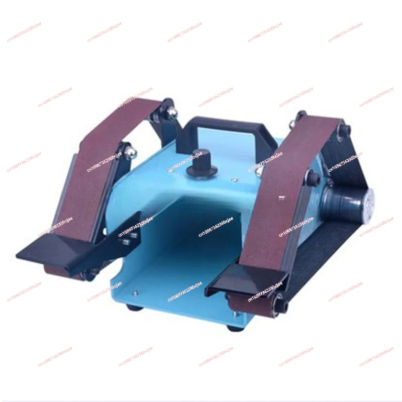 

220V Double-head Small Desktop Double-axis Belt Machine Micro Double Sanding Machine Home Polishing Grinding Knife Tool 750W