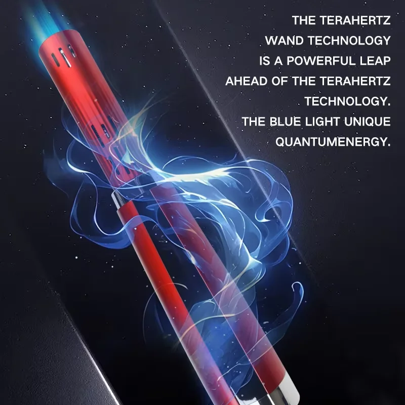 Nuevo Varita de frecuencia Tera Ions Terahertz, terapia curativa de 10,0 Terahertz, instrumento de fisioterapia celular de onda Tera