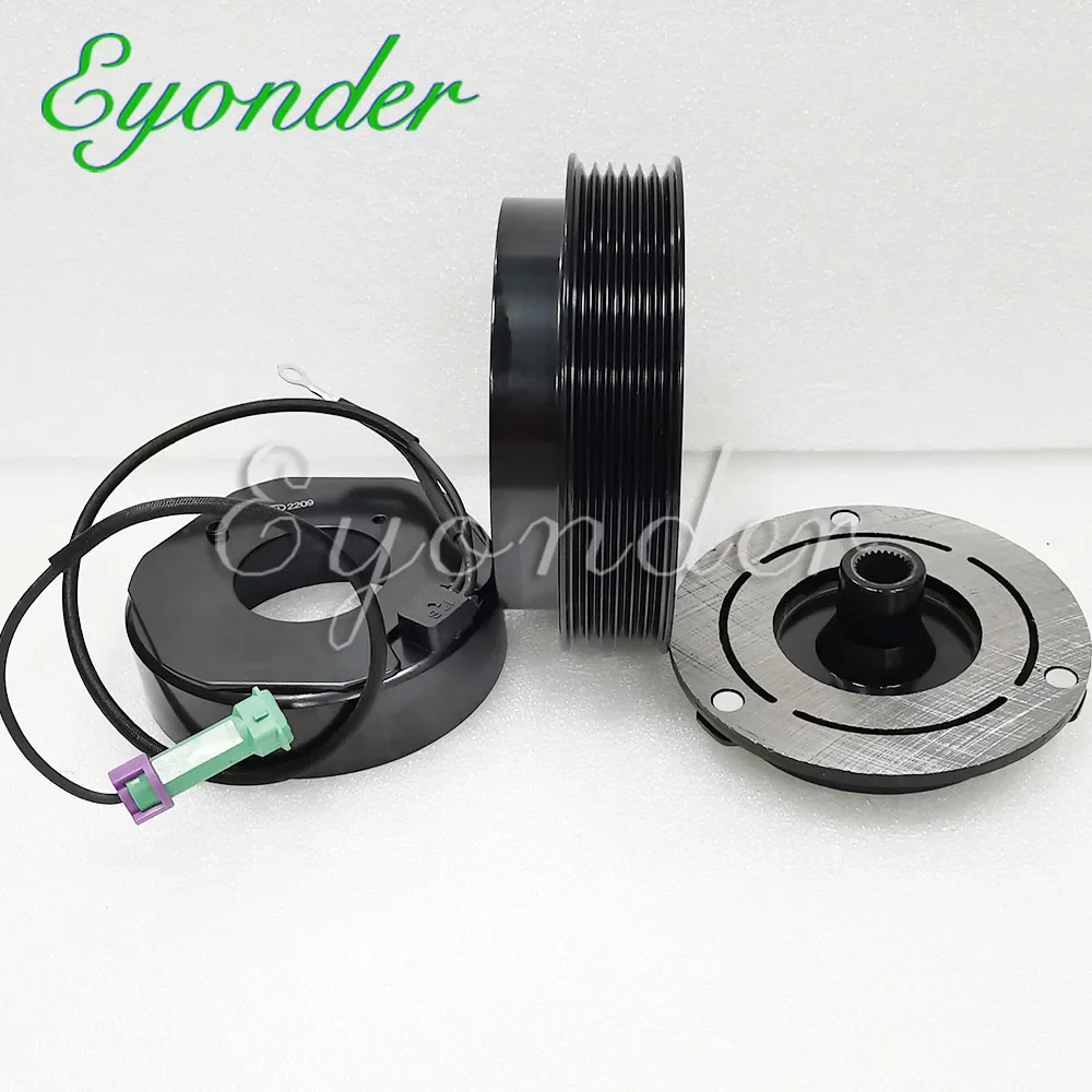 

A/C AC Compressor Clutch Pulley 7SBU16C for Audi A4 A6 A8 ALLROAD SKODA SUPER VW PASSAT 4B0260805BX 4D0260805B 4D0260805D