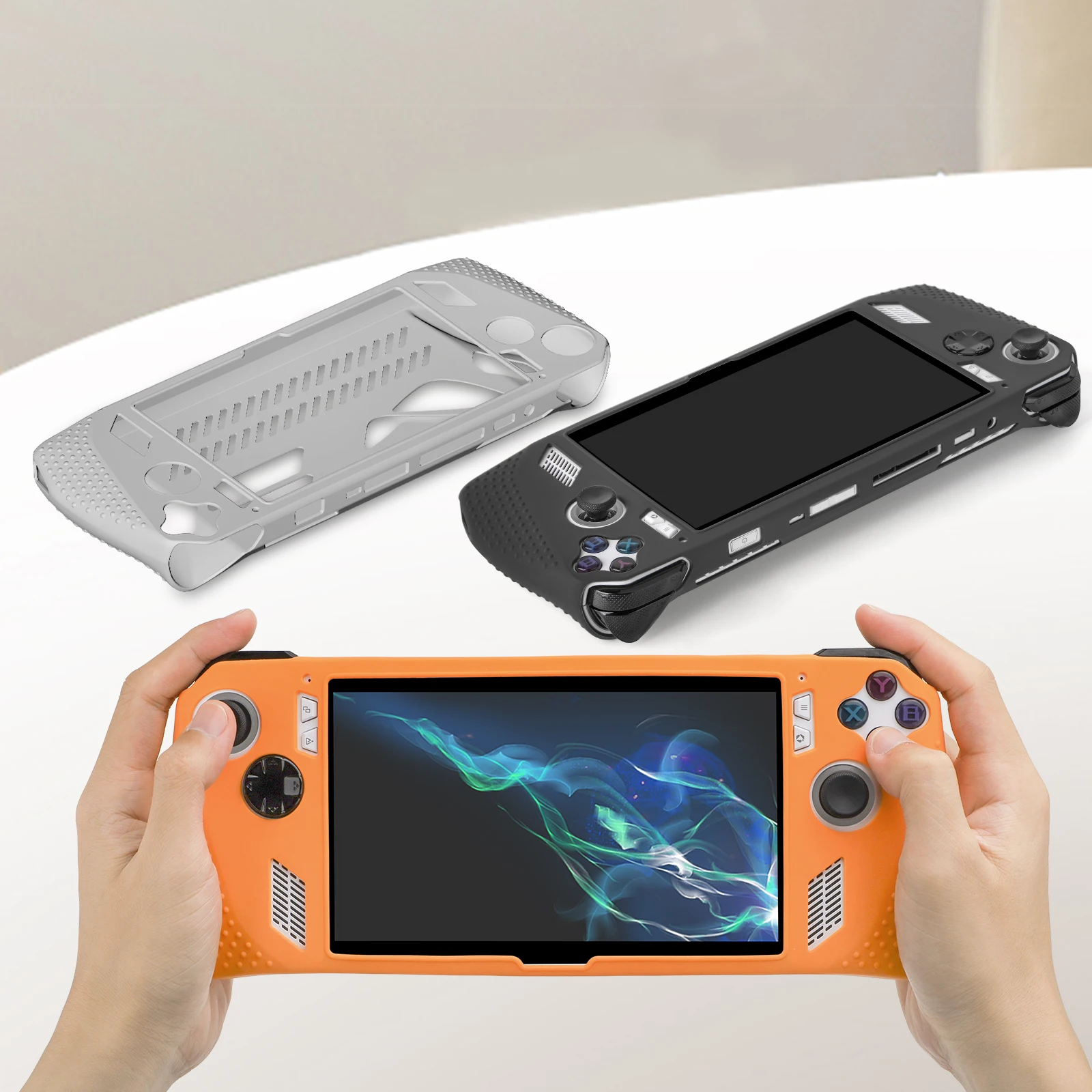 

For ROG ALLY Game Console Silicone Sleeve Anti-scratch Anti-slip Game Console Protective Sleeve Accessories