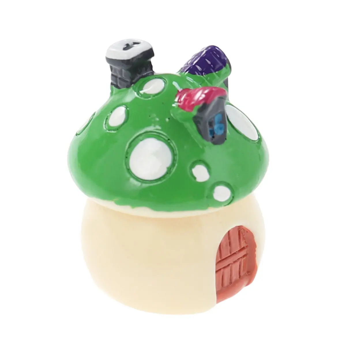 Mushroom Landscape Ornament for Miniature Garden, Terrarium, Moss Diorama – Eco-Friendly & Non-Toxic Decor