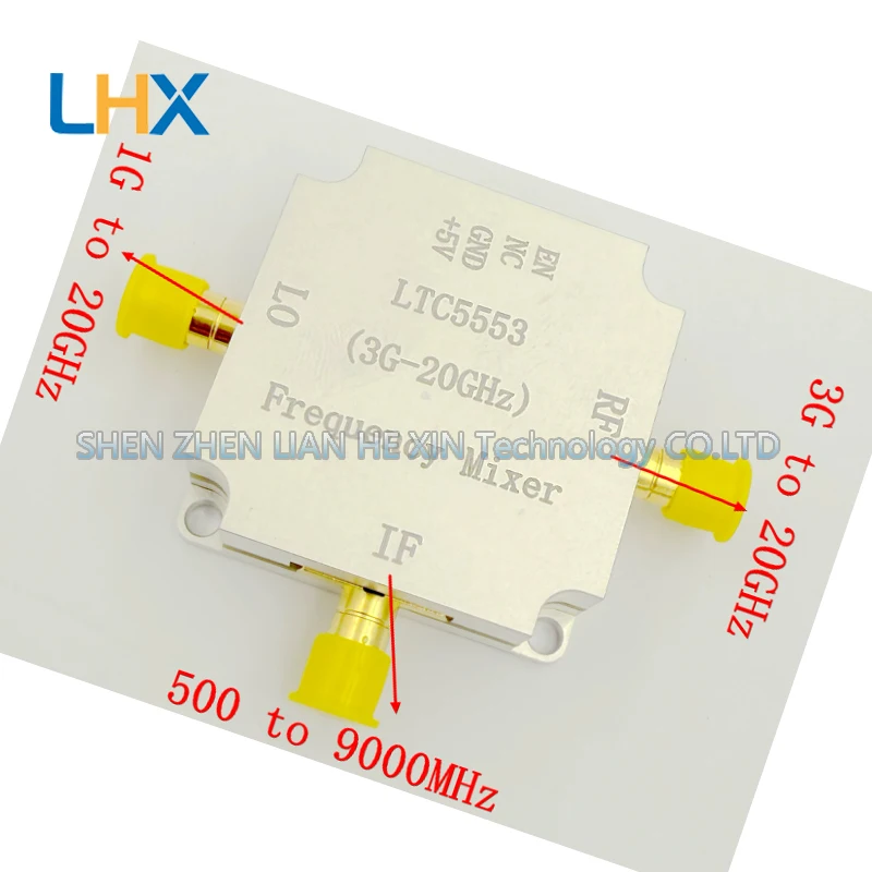 LTC5553 mixer module Broadband 3GHz-20GHzT/R converter built-in local oscillator amplification up and down mixing in stock new
