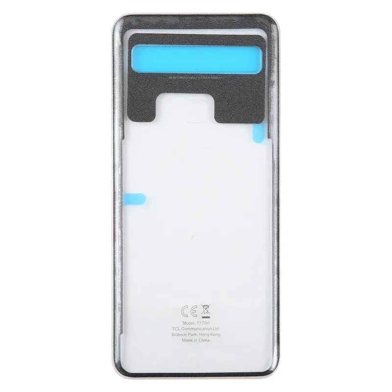 

Стеклянная задняя крышка аккумулятора для TCL 10L T770H (прозрачный) Замена задней крышки телефона