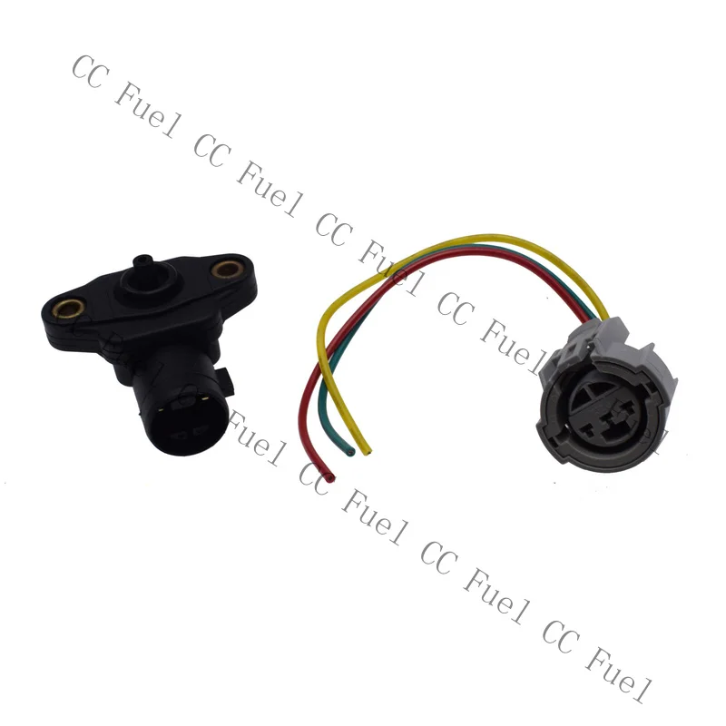 C+ Air Pressure MAP Sensor  Connector Plug For Honda Civic Accord CR-V 37830P0GS00 view 5