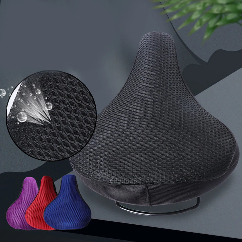 

5Pcs Bike Seats Cushion Breathable Elastic Bike Saddle Thickened Cushion for Mountain Road Bicycle Cycling Supplies