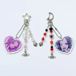 Nana & Hachi beaded keychains, anime