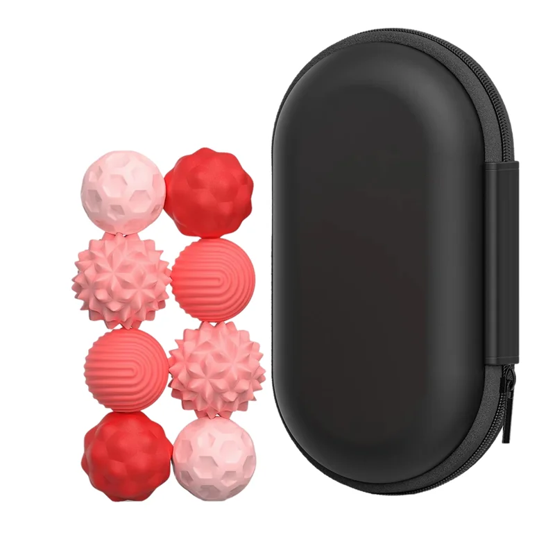 

Многофункциональные 8 упаковок розовых силиконовых сенсорных магнитных шариков, игрушек для снятия тревоги и стресса для успокоения