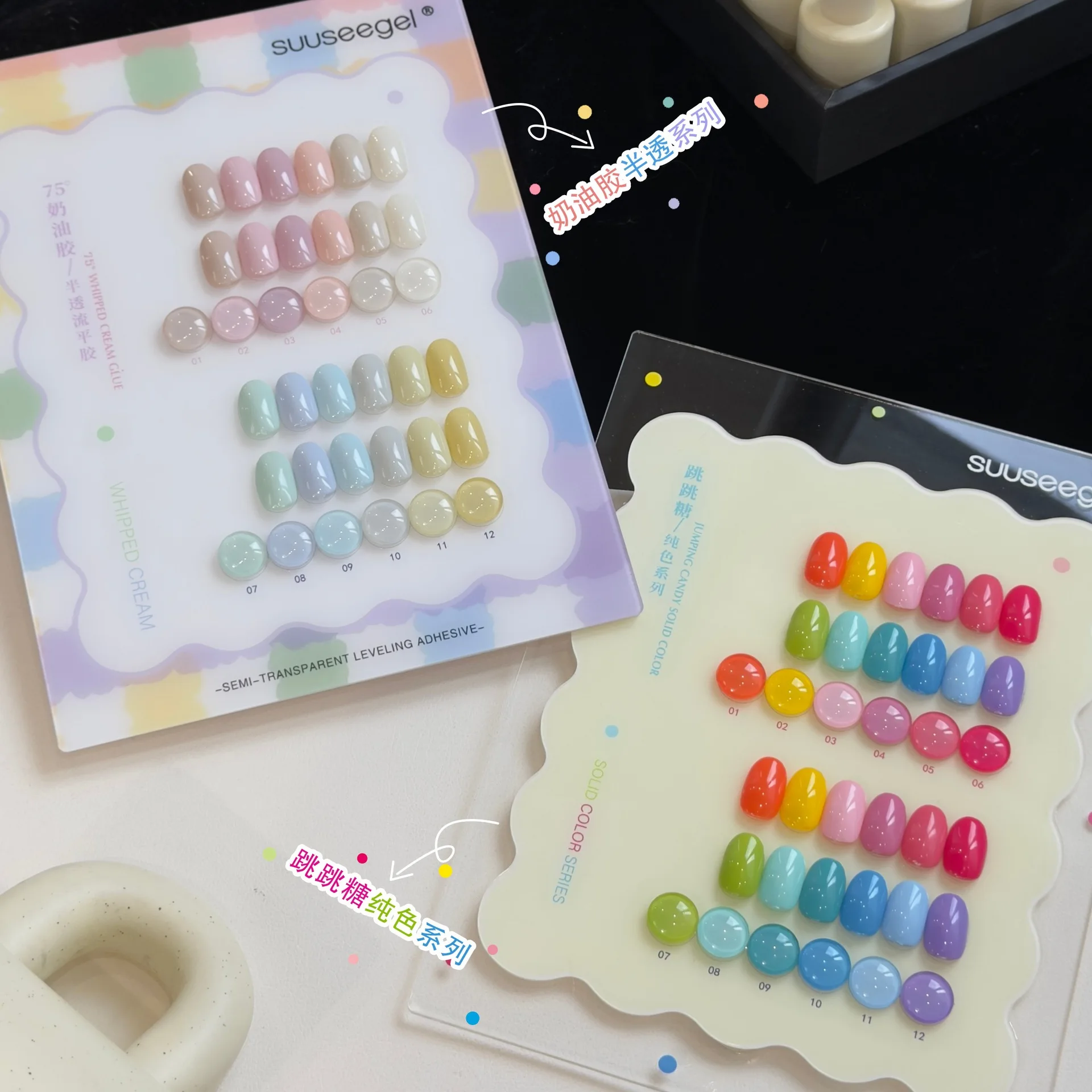 12pcs 15ML Macaron Color Gel Nail Polish Spring Summer Neon Gel Nail Art Vernis Semi Permanent UV LED Soak Off DIY Gel Varnish