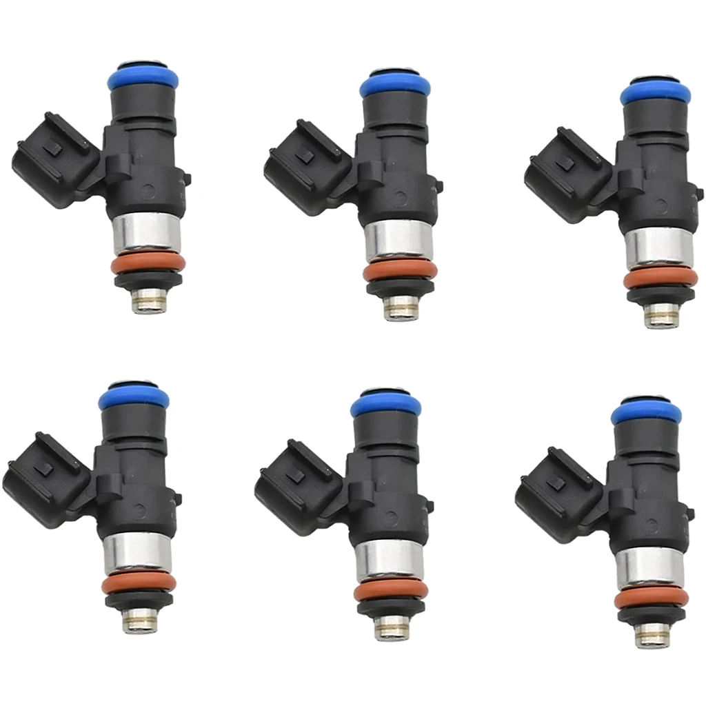 

6Pcs Fuel Injectors for Mercury Mazda 3.0L Equipment Fuel Injector for Escape Fusion V6 0280158189 for Ford Durable