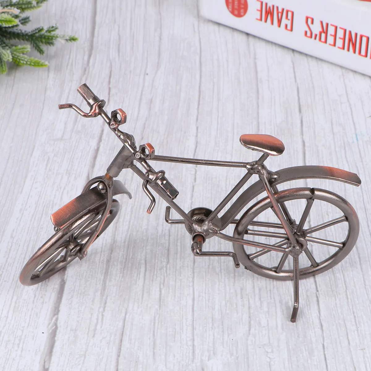 

Handmade Steel Bicycle Metal Art Retro Iron Bike Decor Home Office Decoration Unique Gift for Lovers and Collectors