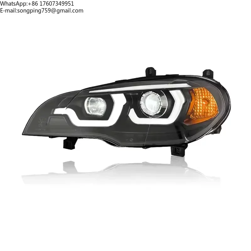 SJC LED Headlight Assembly for BMW X5 E70 2007-2013 Upgrade High Quality Front Lights for BMW E70 Head Lamp