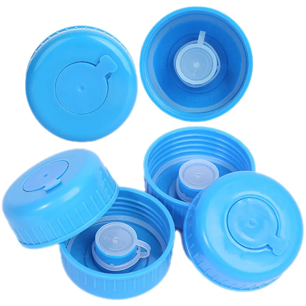 

6Pcs Water Bottle Caps Reusable Replacement Lids for Water Jug Anti-Spill Design Suitable for Gym Camping Hiking Trips