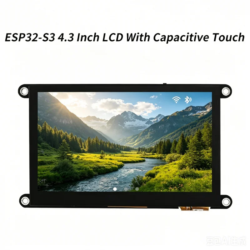 ESP32-S3 4.3 Inch LCD Development Board 8M PSRAM 4M FLASH Capacitive 480*272 Display Module With WIFI&