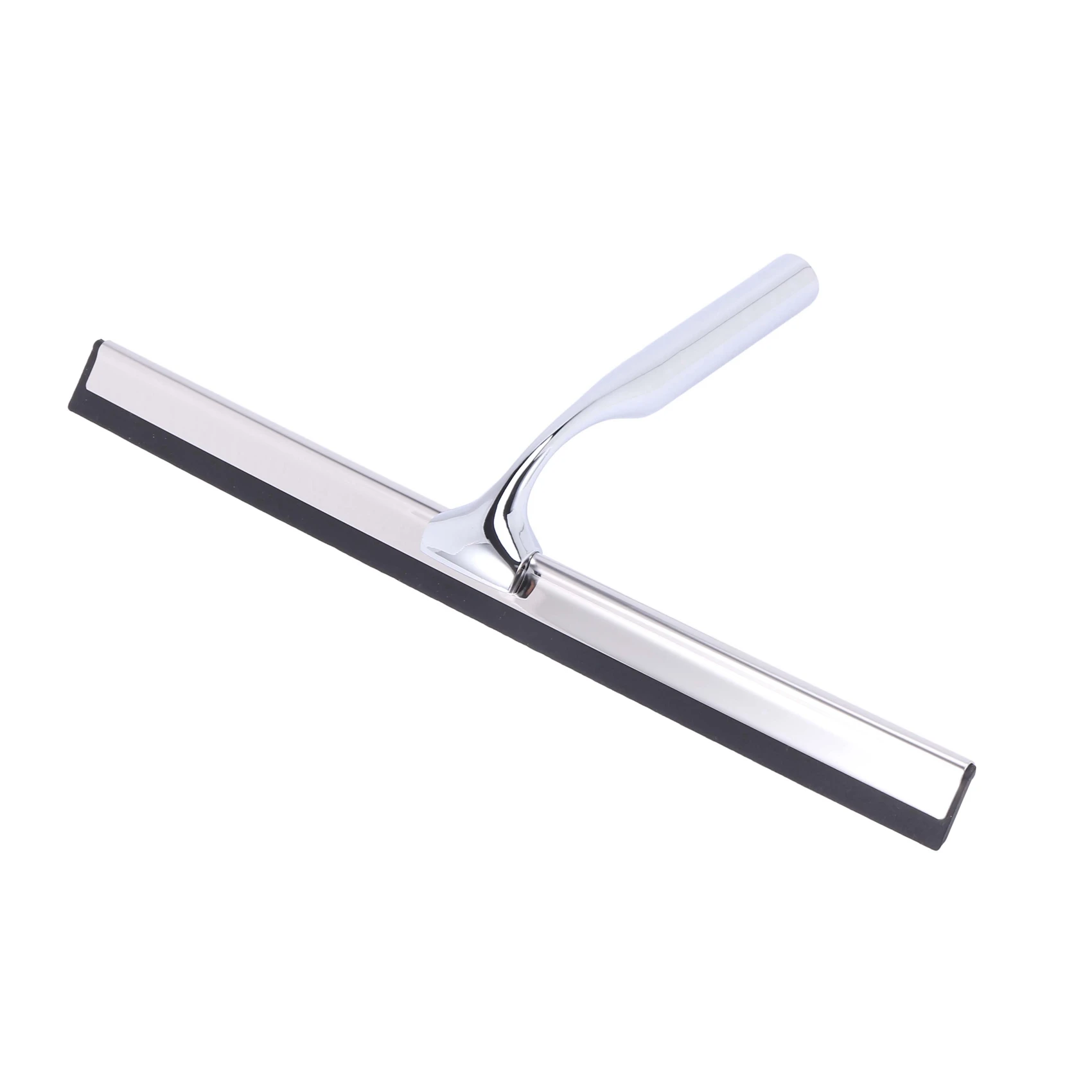 

AFOURT-2X Ракель для душа из нержавеющей стали 31 см Ракель для душа без сверления Съемник окон с настенной вешалкой 4 силикона