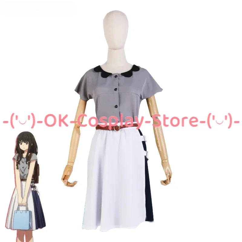 Anime Lycoris Recoil Inoue Takina Cosplay Costume Women Cute Dress Casual Wear Halloween Party Suit Outfits Custom Made