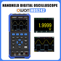 OWON HDS242 HDS242S Digital Oscilloscope 250MS / S 8-Bit 40MHz Bandwidth 2CH + 1CH Generator True RMS Multimeter Oscilloscope
