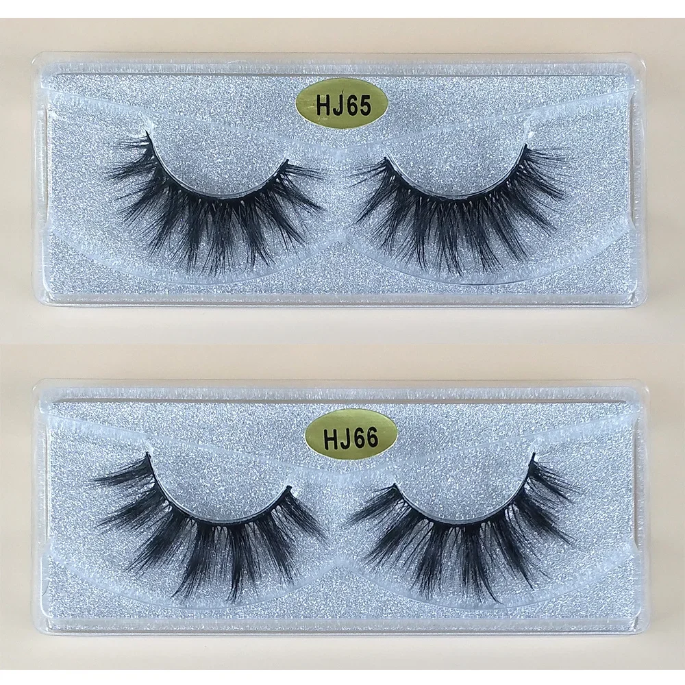 10 Pairs 3d Mink Lashes Natural Mink Eyelashes Set False Eyelashes Pack Makeup Fake Eyelashes Bulk