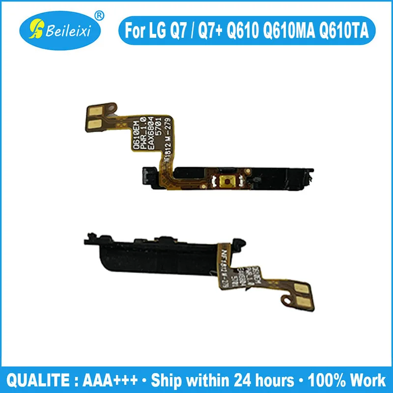 

For LG Q7 / Q7+ Q6 M700N / Q Stylo 4 Q710 Q610 Q610MA Q610TA Q610YB Power On Off Key Button Switch Flex Cable Replacement Repair