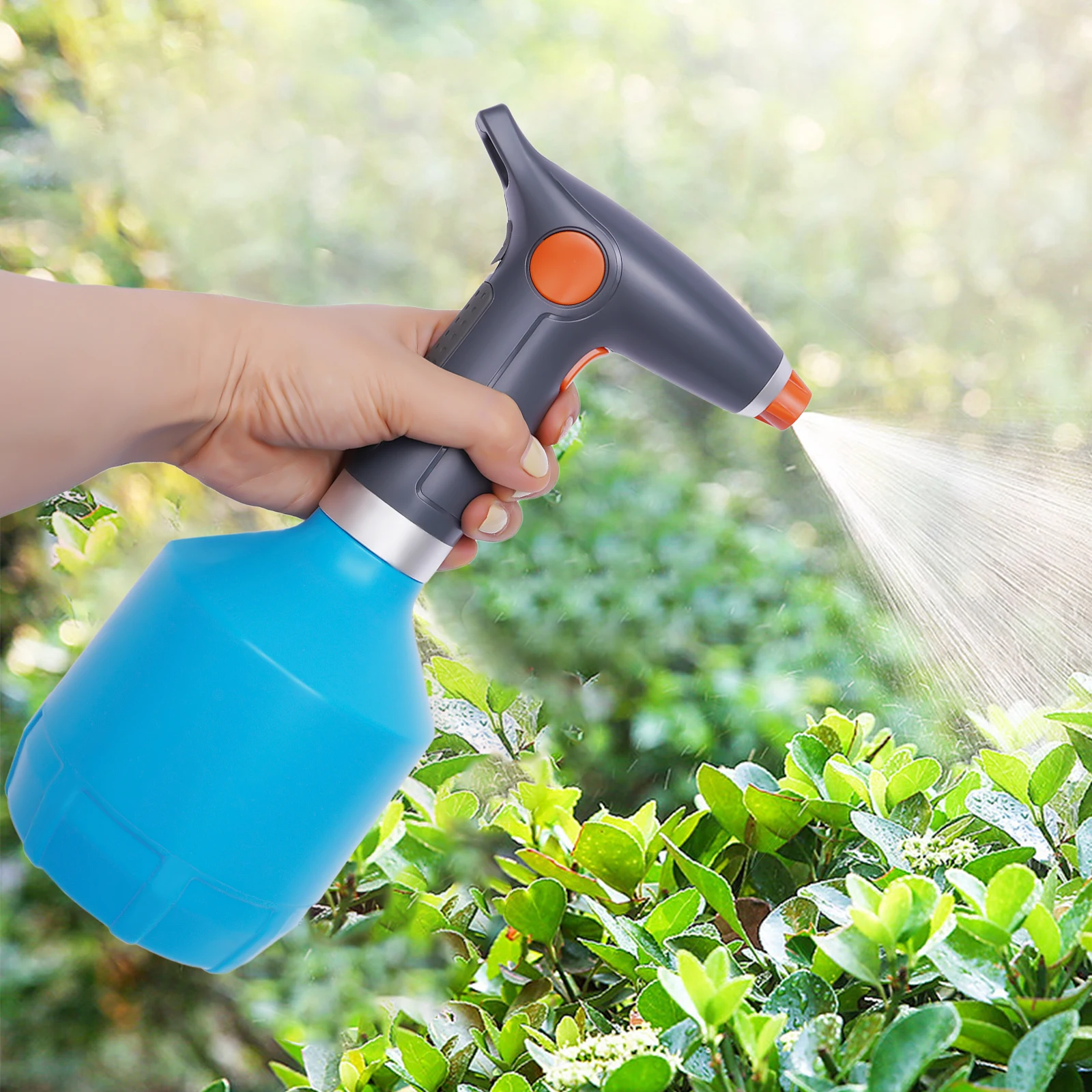 1000ml Electric Watering Sprayer 2000mAh Battery Water Sprayer 3-5H Working Time Spraying Tool Gardening/Home Cleaning Portable