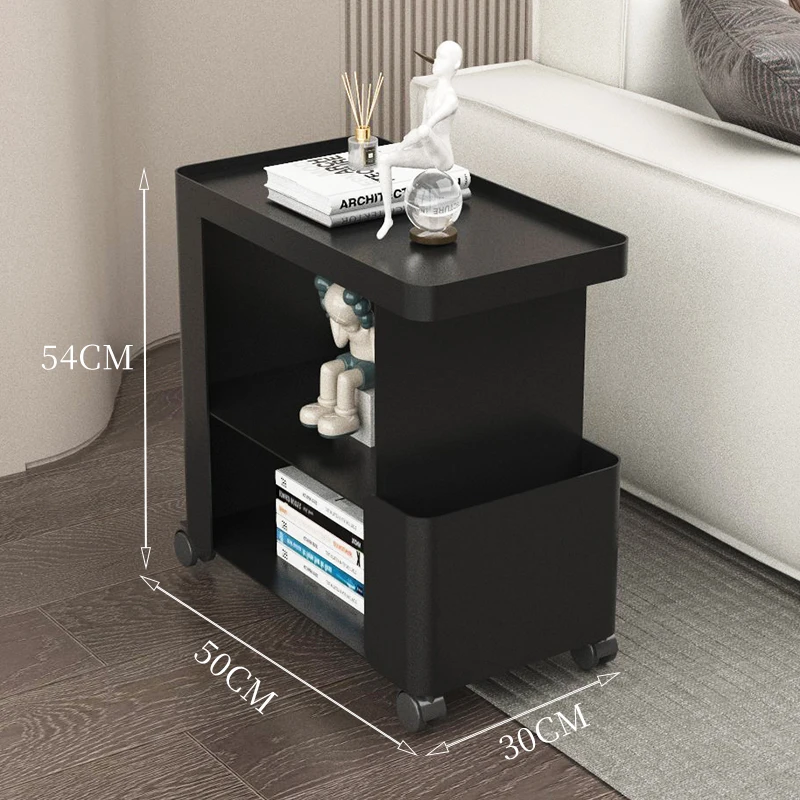 Nordic Side Bed Table Bedroom Bedside Corner Modern White Nightstand Minimalist Home Mesinha De Cabeceira Bedroom Set Furniture image 6