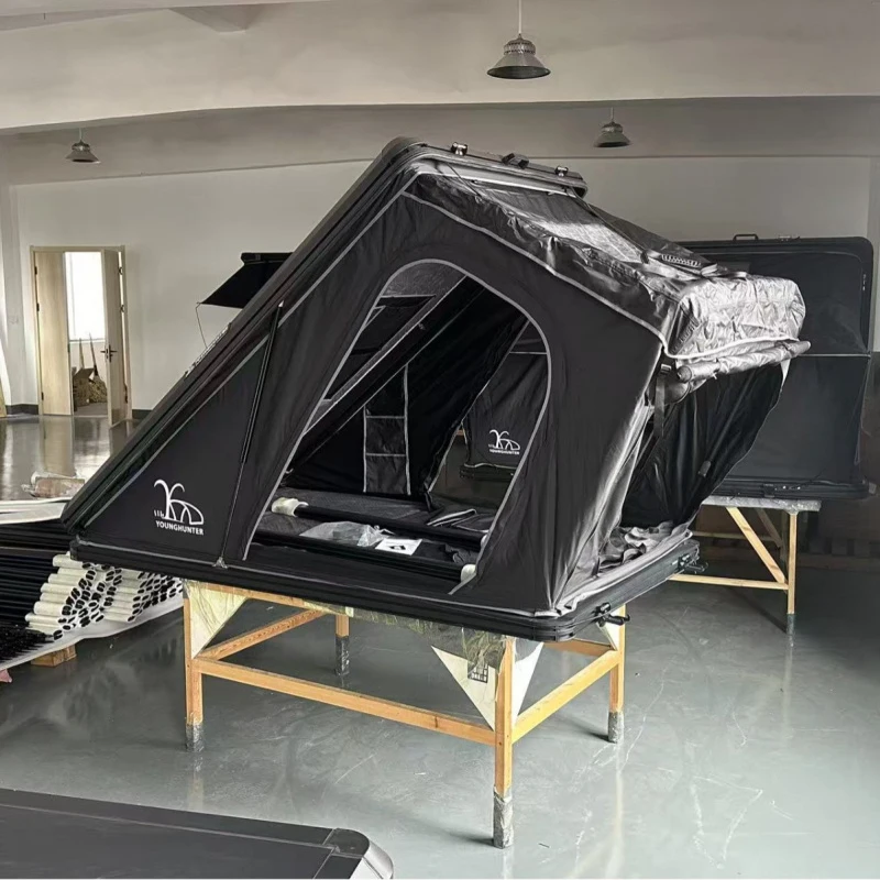 Factory Extended Hard Rooftop Tent Waterproof Universal SUV Outdoor Camping