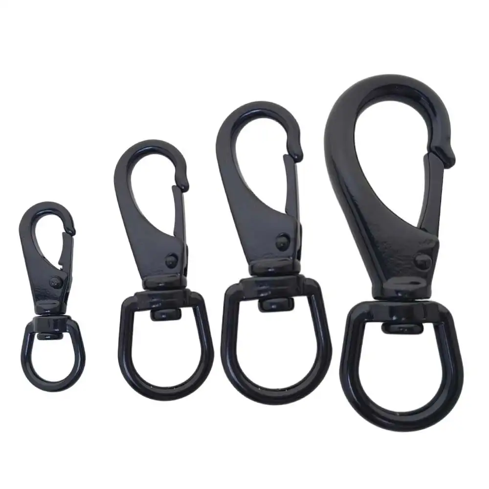 304 Stainless Steel Swivel Spring Snap Hook Rotating Eye Hook for Tow Rope Chain Link Marine Boat Hardware Dog Leash Tarp Strap