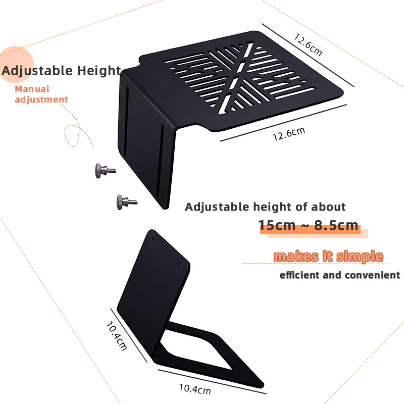 Porta pesatura per caffè Base regolabile in altezza Supporto per bilancia Macchina per caffè espresso Porta bilancia elettronica Utensili da cucina