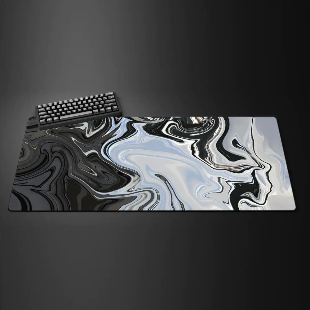 

XXL Strata Liquid Mouse Pad New Gaming Rubber MousePad Large Office Gamer Desk Mat Anti-slip HD Keyboard Mat Computer MousePads