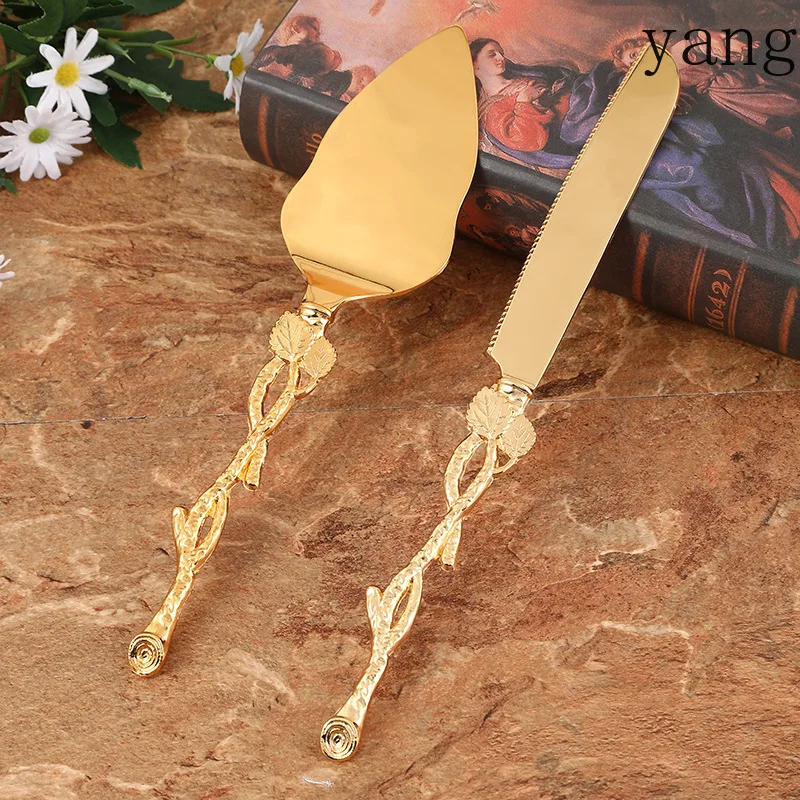 CX Zinc Alloy Cake Shovel Triangular Pizza Shovel Kitchen Cheese Creative Baking Tool