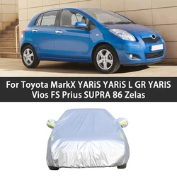 Car Cover Waterproof Dustproof UV Protective Covers For Toyota MarkX YARiS GR YARiS YARiS L Vios FS Prius SUPRA 86 Zelas