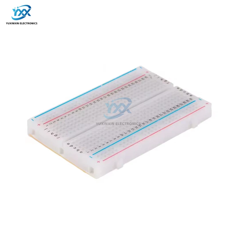 1PCS 8.5×5.5cm Mini Solderless Breadboard 400 Tie Points Universal Test Protoboard DIY Bread Board for Bus Test Circuit Board