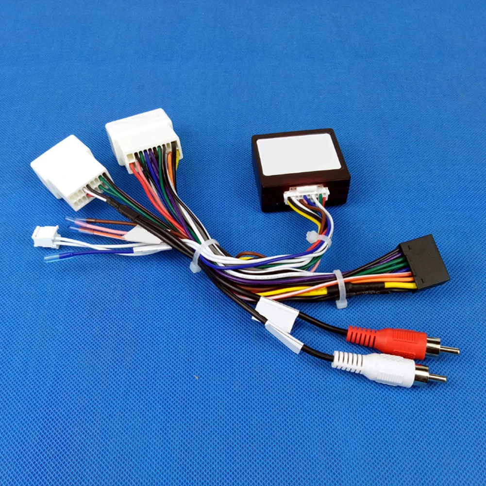 Black CANbus Box Audio Wiring Interface Secure Connector Contacts Compact Installation Size For Pajero 2006-2013