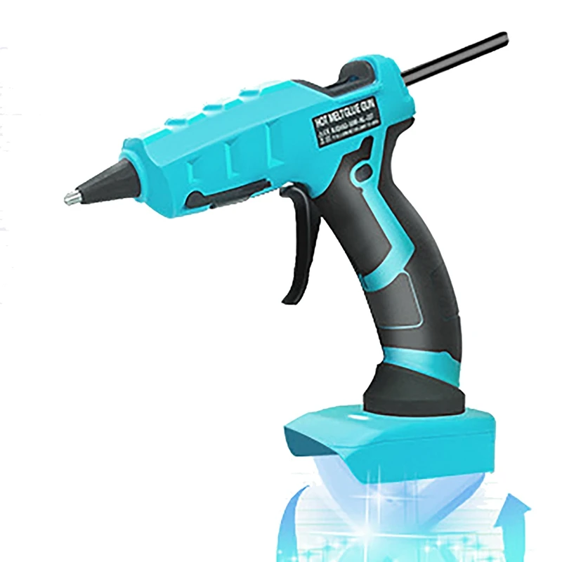 Cordless Hot Melt Glue Gun Glue Stick Accessories With 30Pc 7Mm Sticks For Makita Lithium Battery Electric Repair Tool