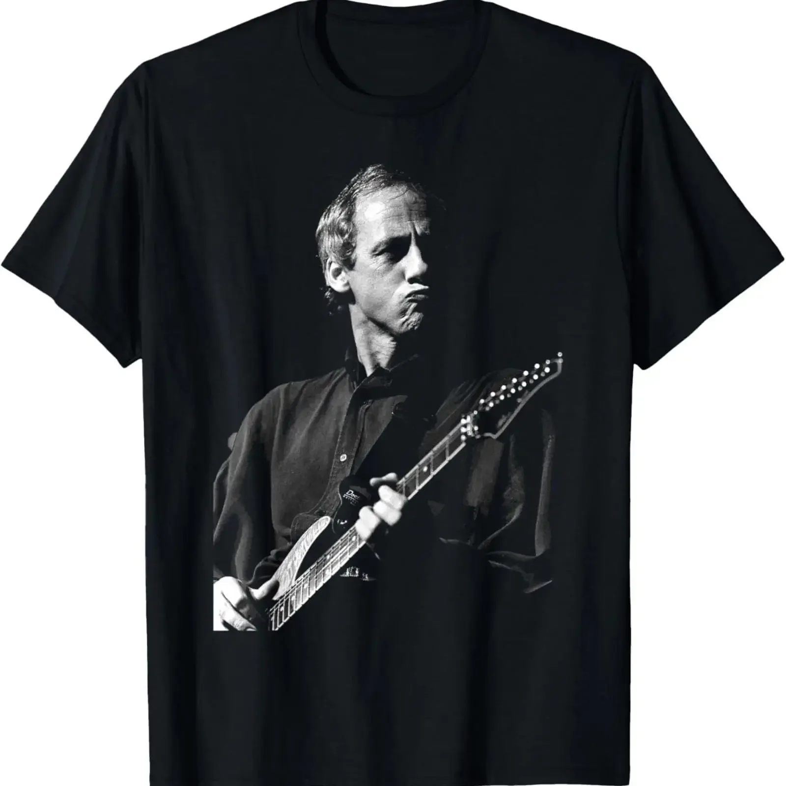 Mark Knopfler Dire Straits Joanne Gillespie Support Gig T Shirt vintage Washed designer clothes Breathable Comfortable Slightly