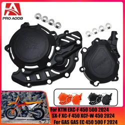 For Husqvarna FC FE Durable Reliable Motorcycle Engine Ignition Clutch Cover Protector Guard For KTM 450 500 EXCF SXF XCF XCFW