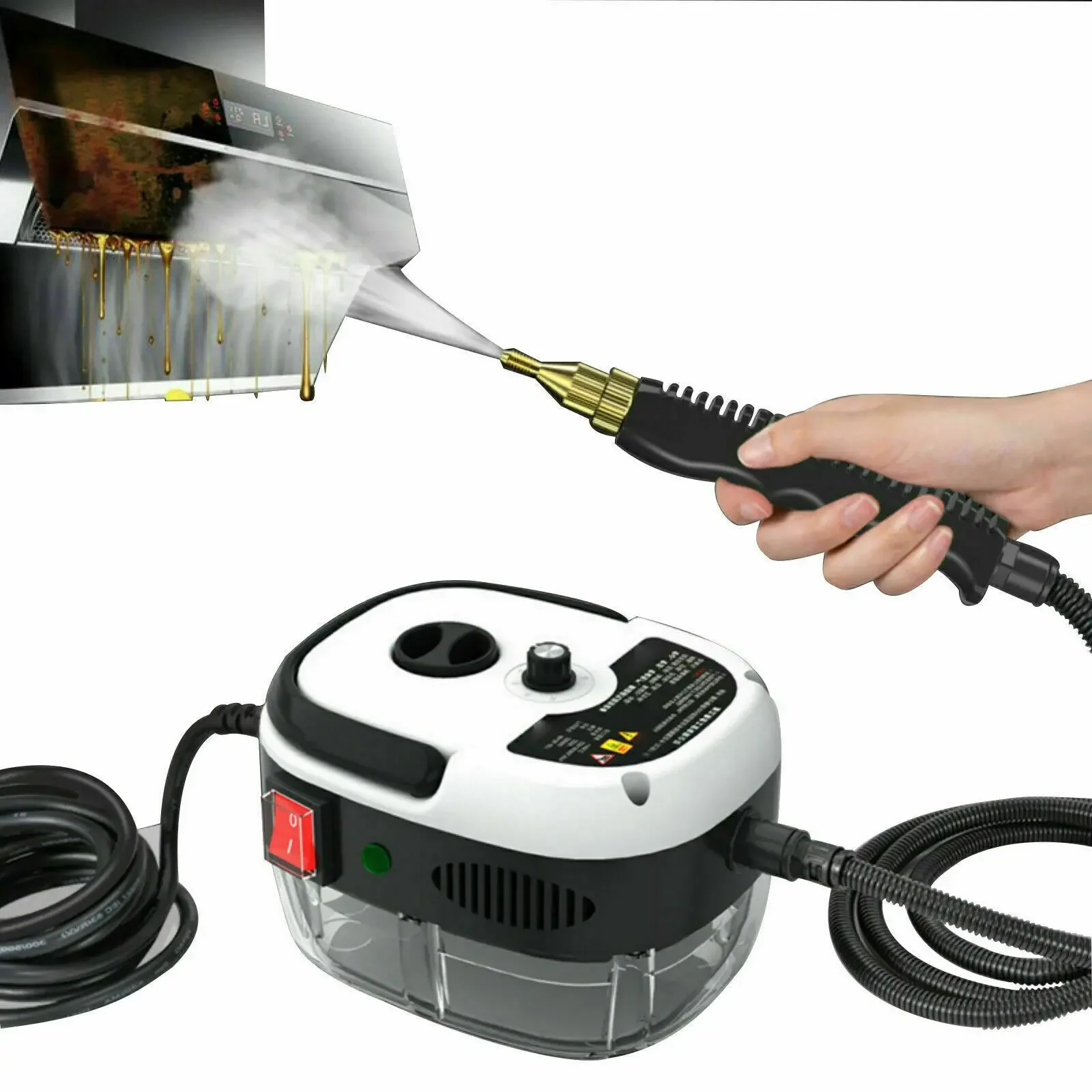 

Multifunctional High Pressure Steam Cleaner 2500W Commercial Car Cleaning Machine Air Conditioning Home Kitchen Hood Cleaner