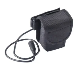 Battery Pack for Bike Light, Battery Bag for Bike Flashlight, Bike Accessories, Headlight, 12000mAh, 8.4V, 6x18650