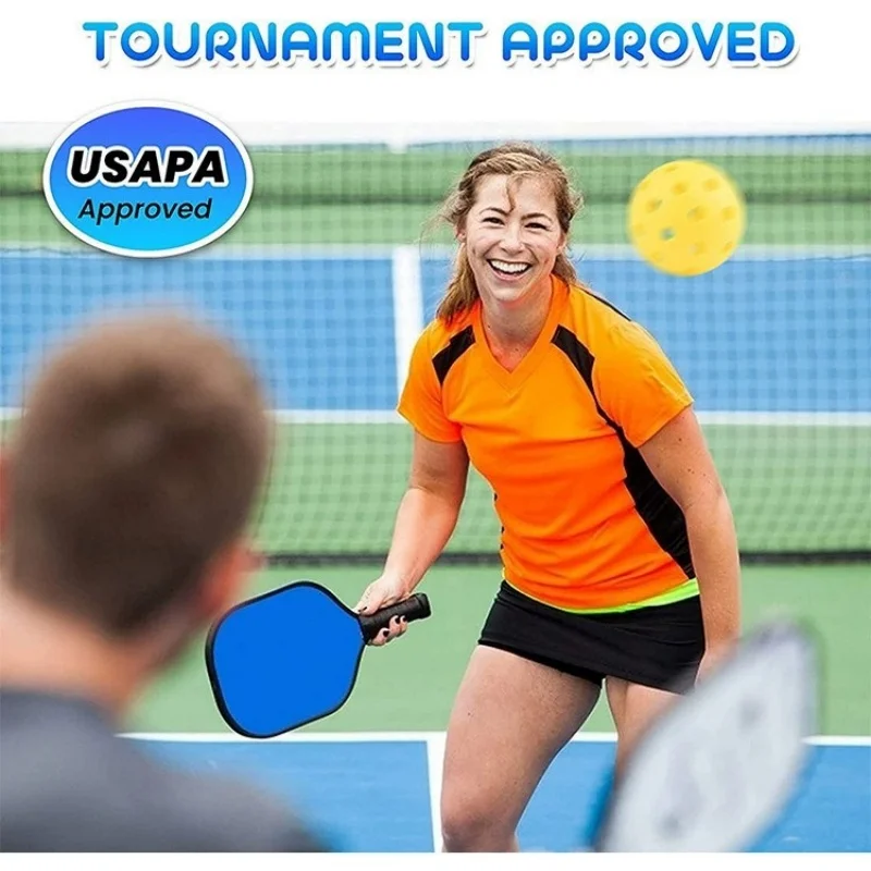 Pickleball,TPE Injection&Rotomolded,Elastic Durable 40/26 Holes Perforated Ball,High Bounce Hole Ball For Outdoor Sport Training
