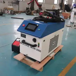 Mini Laser Welder 1500W Hand Held Fiber Laser Welding Cutting Cleaning Machine 4 in 1 for Stainless Steel Aluminum