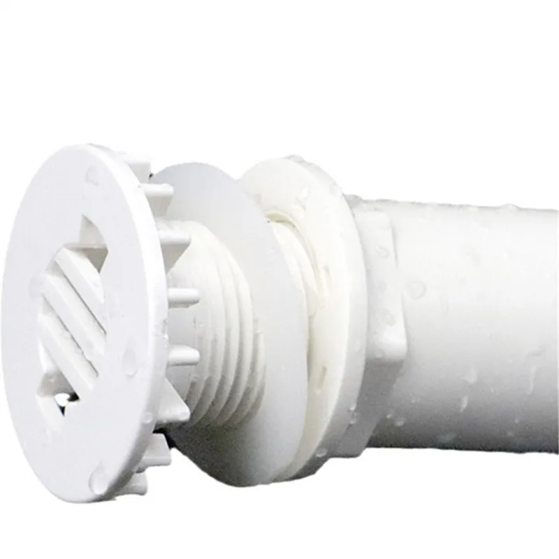 

PVC Pipe Straight Connector 20-50mm Aquarium Fish Tank Seafood Pool Drainage Outlet DIY Tube Joints for Aquarium Drain Fitting