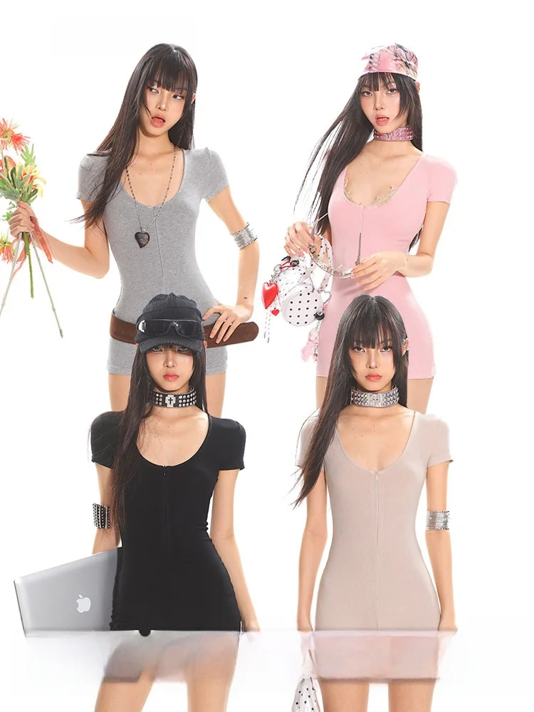 

UNCMHISEX Сексуальные облегающие женские шорты для фитнеса, летние спортивные повседневные шорты с высокой талией, цельные, для стройности, в уличном стиле